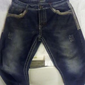 Men's black jeans
